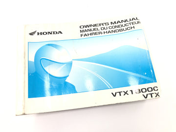 Honda VTX 1800 SC46 [2004] - Driver's manual Operating instructions Owner's Manual only in German