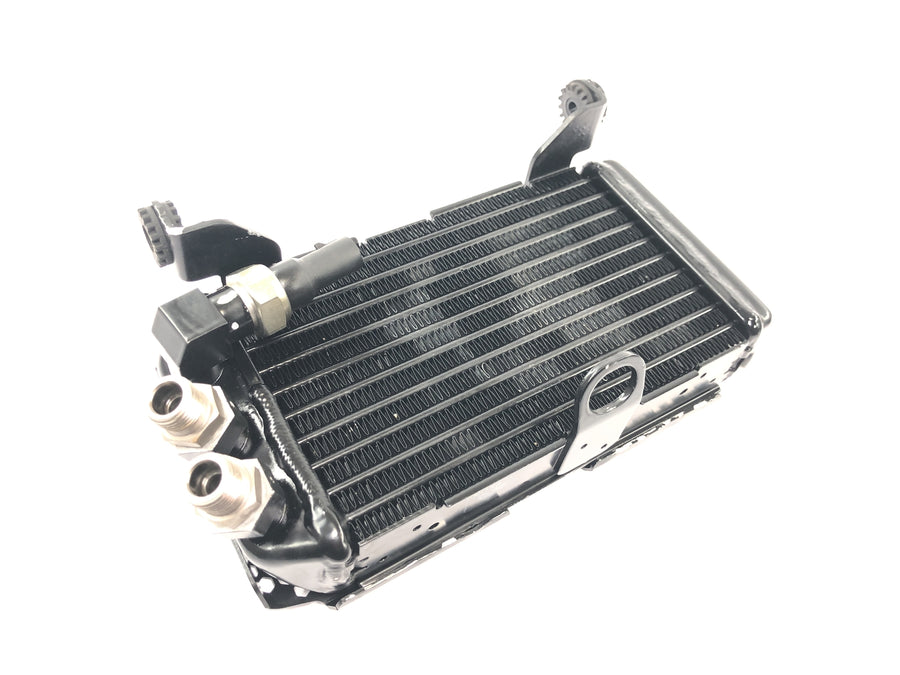 Ducati Multistrada 1200 S Touring [2009] - Oil cooler radiator with protective grille