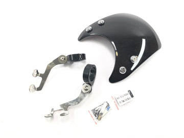 Yamaha XVS 650 4VR [1997] - Windschild Mini-Windschutzscheibe Verkleidungsscheibe mit Halterung
