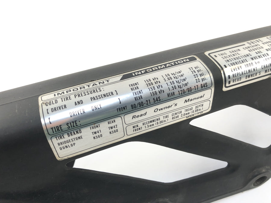 Honda NX 650 RD02 [1989] - Kettenschutz