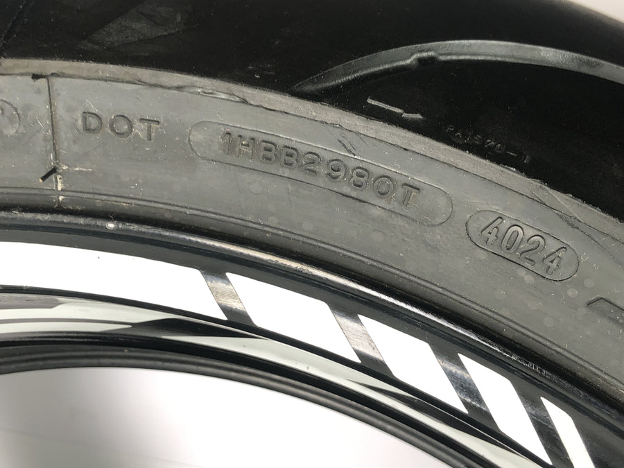 Yamaha YZF R1 RN04 [2001] - rear wheel rim wheel rim complete with chain wheel 17 inch 17x6.00"