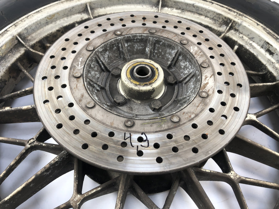 BMW R 100 RT 247 [1981] - Hinterard Rad Felge hinten mit Bremsscheibe