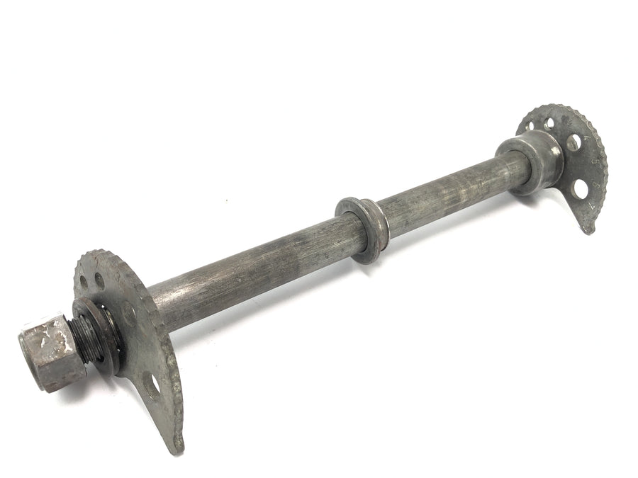 Suzuki DR 350 SK42B [1991] - rear axle with chain tensioner