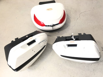 Moto Guzzi Stelvio 1200 4V [2009] - suitcase set side case top case motorcycle case