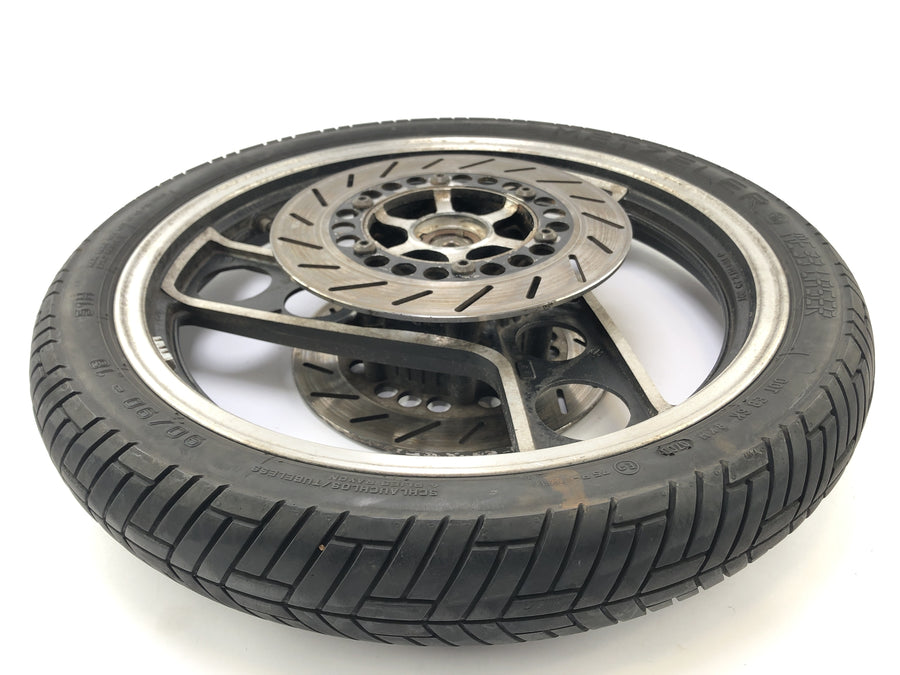 Yamaha RD 350 YPVS 31K [1984] - Front wheel rim with brake discs