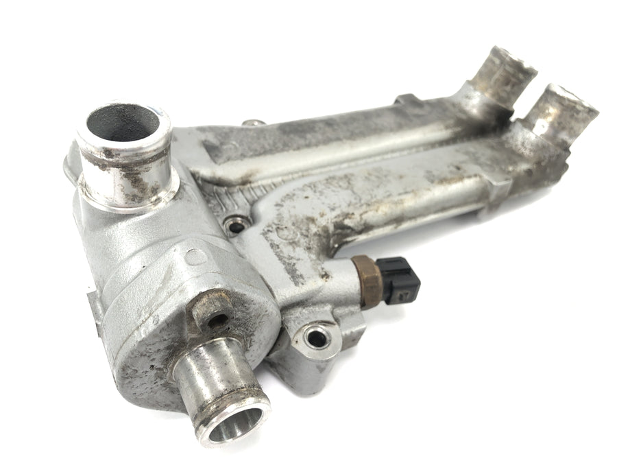 Ducati 999 H4 [2003] - Kühlmittelrohr Thermostat Gehäuse
