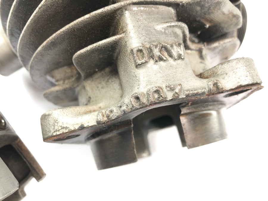 DKW NZ 250 [1938] - jeu de cylindres et de pistons