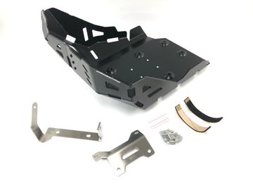 Aprilia Tuareg 660 - Protection moteur Cross Pro protection anti-encastrement moteur sabot aluminium