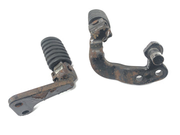 Yamaha XT 600 43F [1985] - Footrest driver's footrests with holder left and right - 0