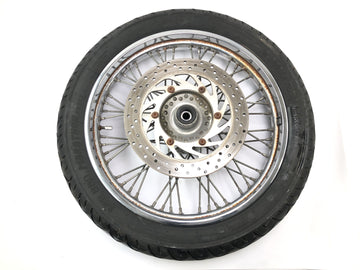 Yamaha XVS 650 Drag Star VM03 [2001] - front wheel rim spoke wheel with brake disc 19 inches - 0