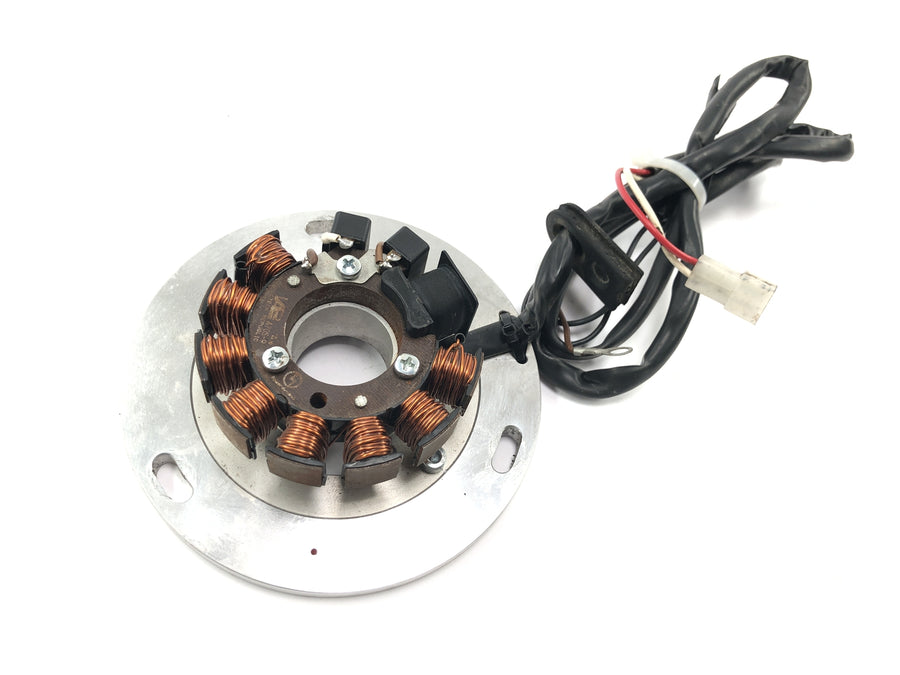 Yamaha XT 500 1U6 [1981] - Stator Lichtmaschine Zündgrundplatte Generator Ladestator