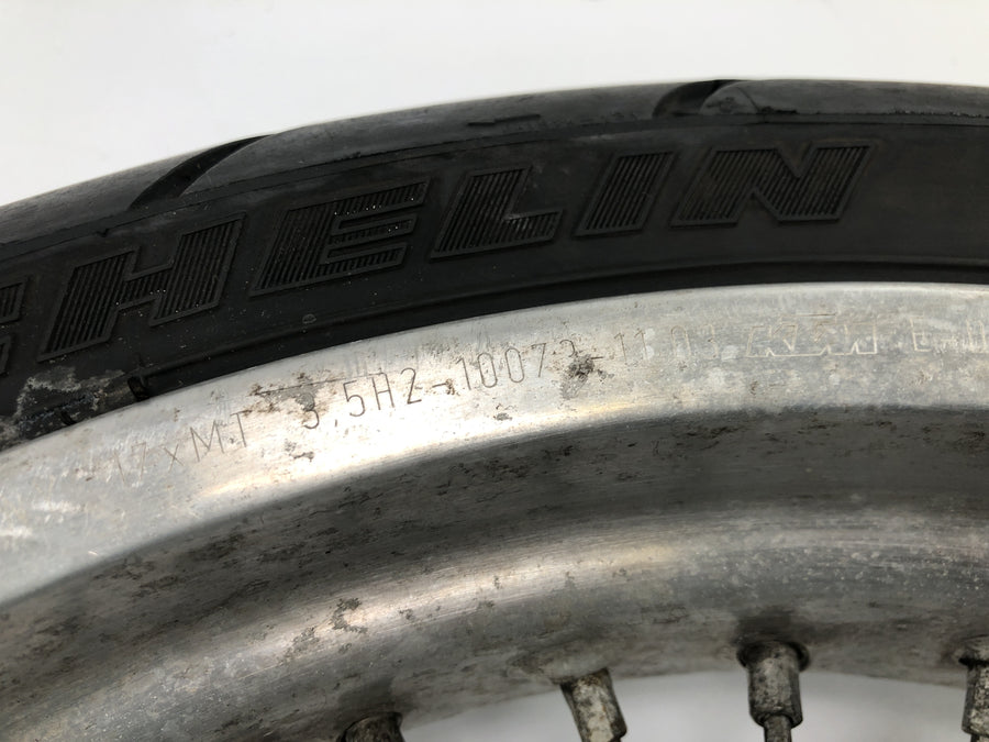 KTM 640 LC4 Prestige [2005] - front wheel rim wheel spoke wheel 3.50 x 17"