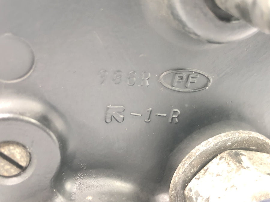 Kawasaki GPZ 1000 RX ZXT00A [1986] - Right footrest system with footrests and brake pedal