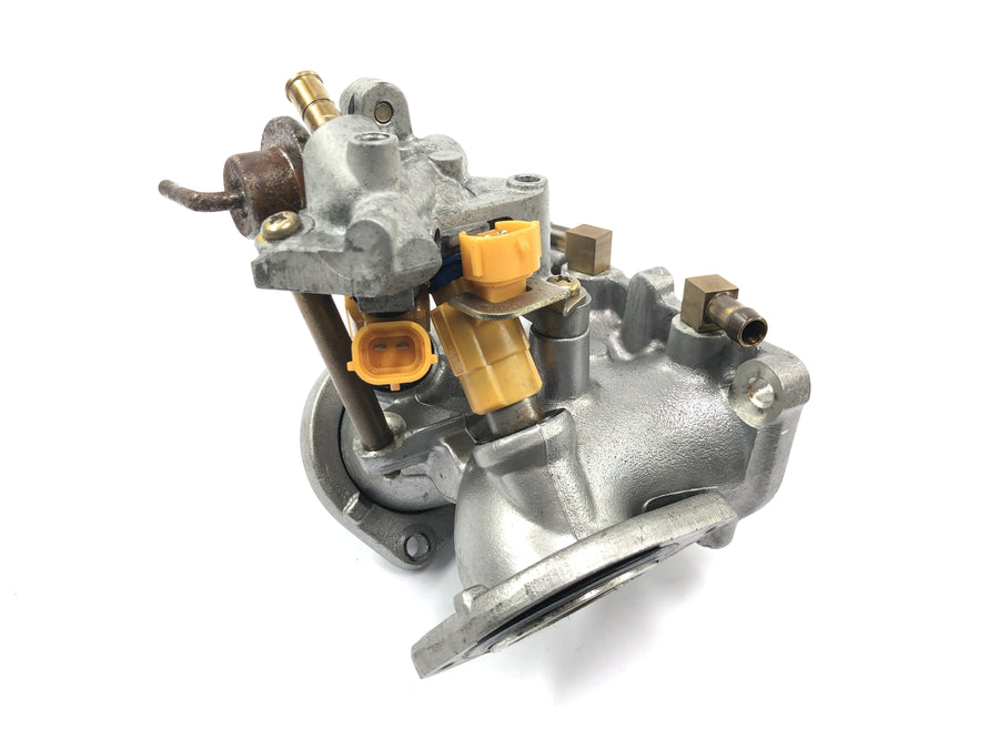 Kawasaki VN 1500 Mean Streak VN50T [2005] - Intake manifold with fuel injector and fuel pressure regulator