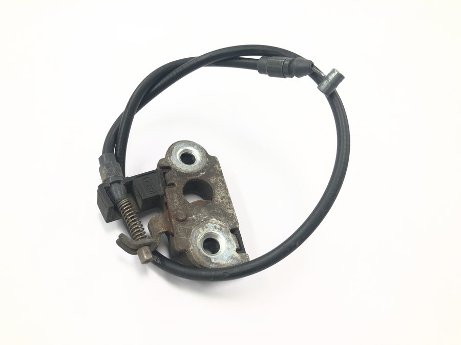 KTM Duke 690 A3 [2012] - Seat lock with Bowden cable
