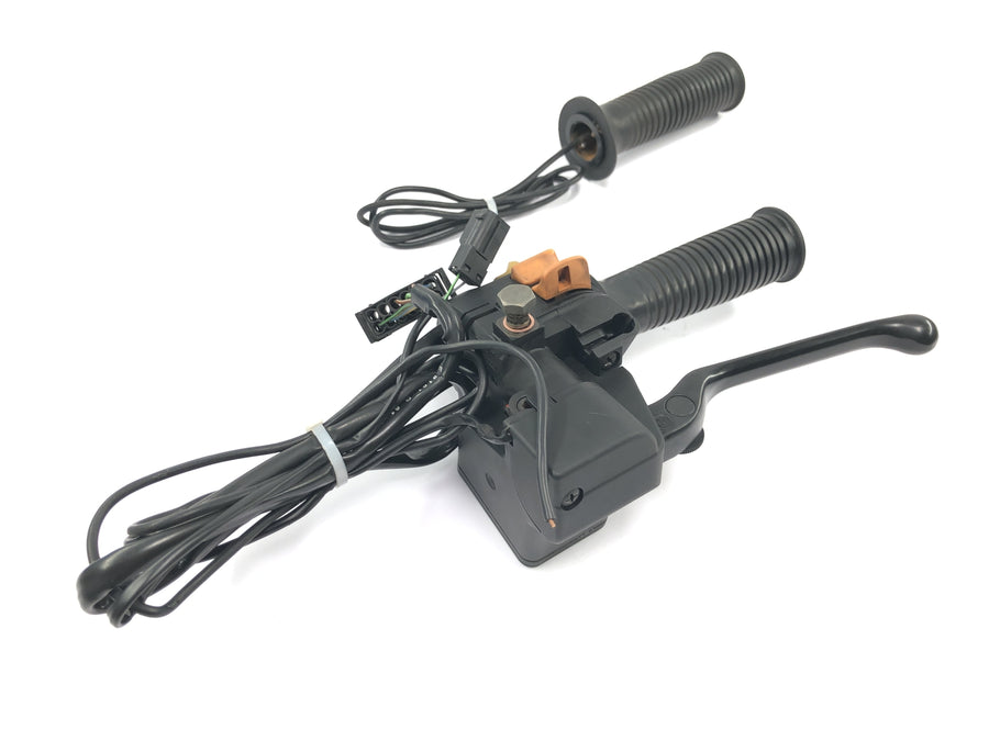 BMW R 1100 RT 259 [1999] - Handlebar fitting, right, throttle grip and brake lever, handlebar switch with heated grips