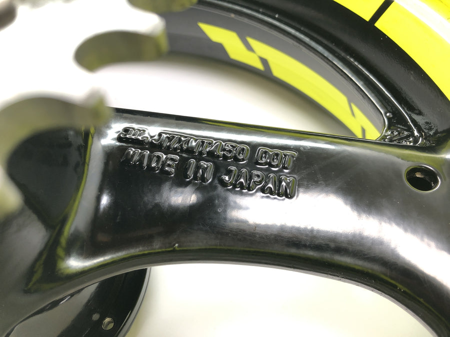 Husqvarna TE 610 H6 8AE [Suzuki RGV 250] - Rad Felge Reifensatz Vorderrad 3.50 x 17 Hinterrad 4.50 x 17 Set mit Scheinkopie