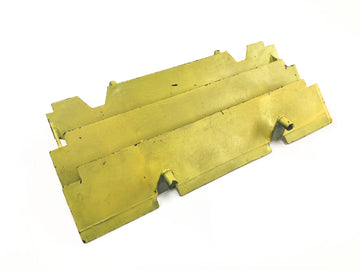 Sachs ZX 125 [1998] - Panneau de conduit d'air de grille de radiateur de conduit d'air jaune