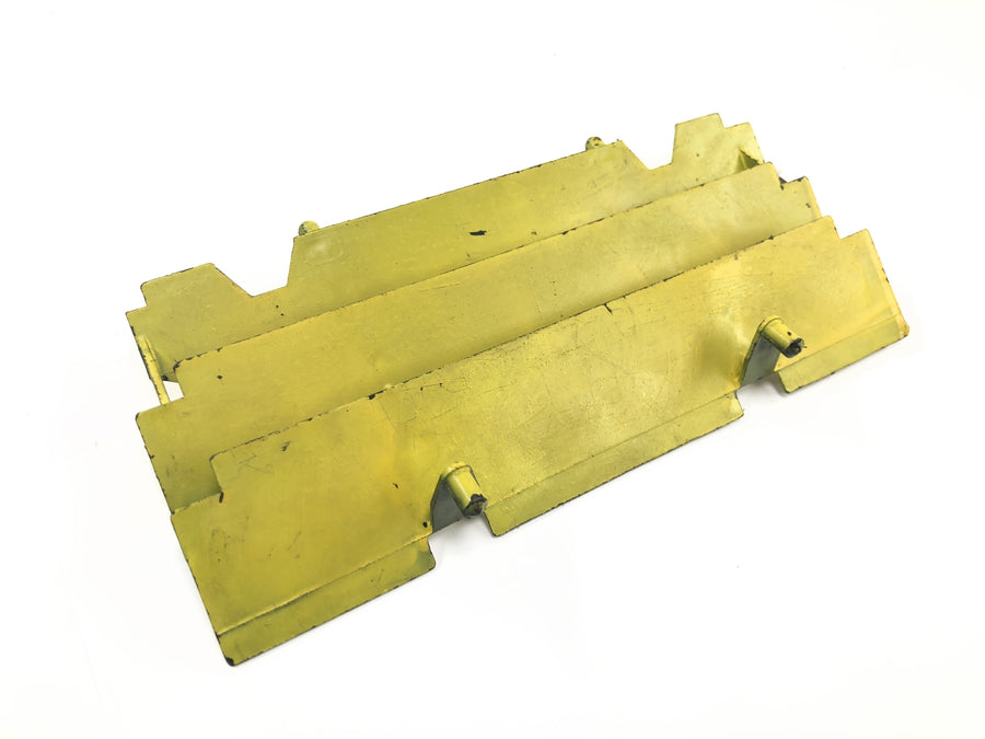 Sachs ZX 125 [1998] - Panneau de conduit d'air de grille de radiateur de conduit d'air jaune