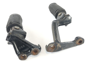 Honda XL 600 LM PD04 [1989] - driver's footrests with holder to the left and right footrests - 0