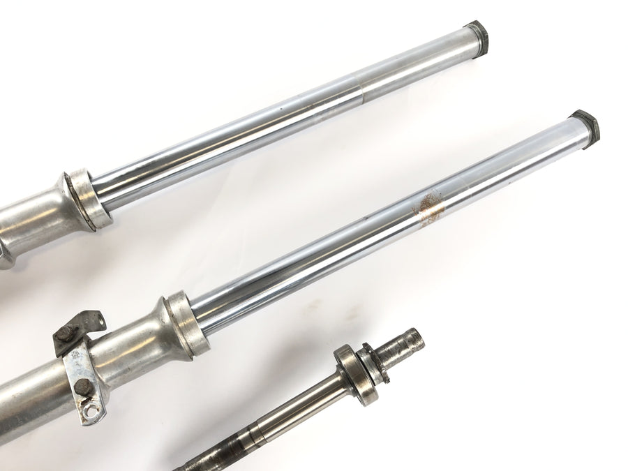 Triumph Bonneville T140V [1976] - Gabel Telegabel suspension fork with axis