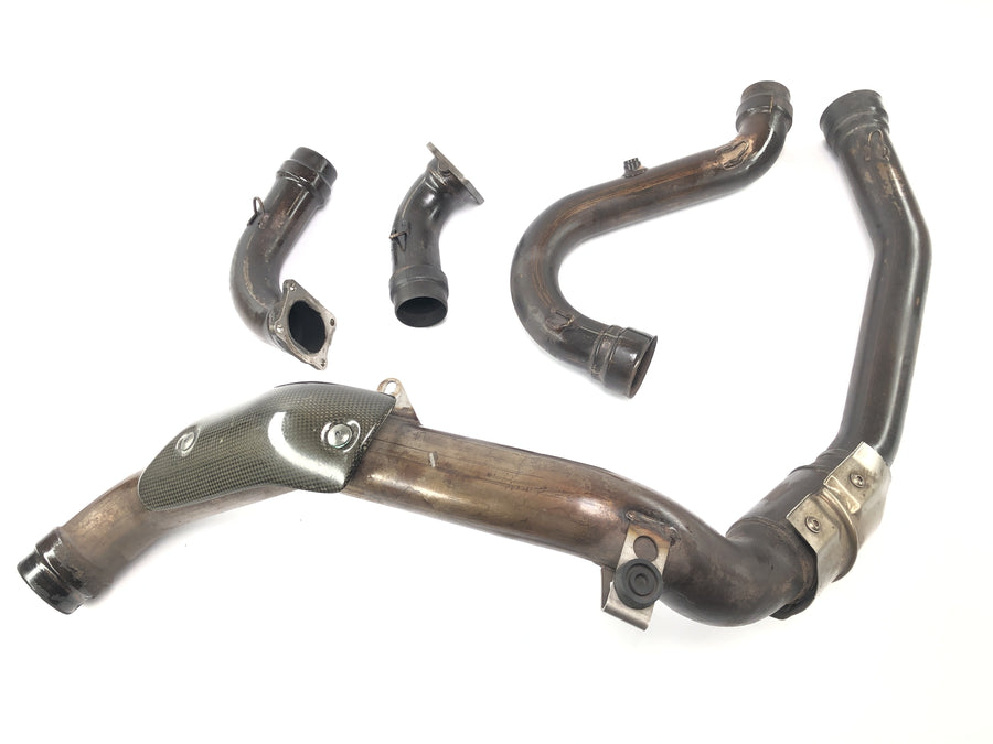 Ducati 999 H4 [2003] - Pipes d'échappement du collecteur d'échappement