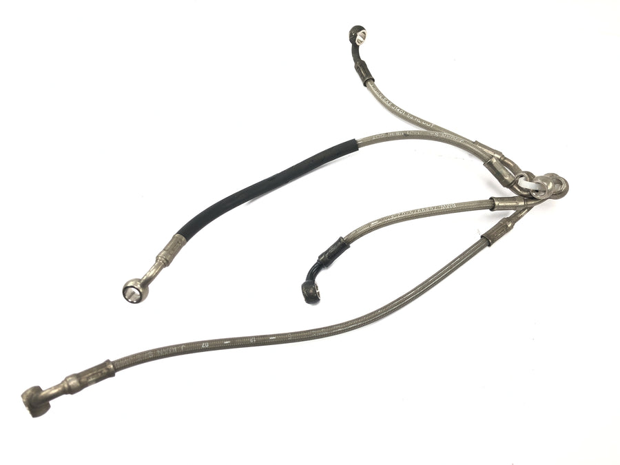 BMW R 1200 R R1ST [2008] - Brake line, steel flex brake hose line set, front
