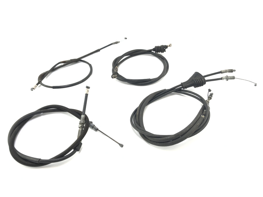 Yamaha XT 500 1U6 [1981] - Bowdenzug Set Gaszug Dekompressionszug Kupplungszug Bremszug vorne