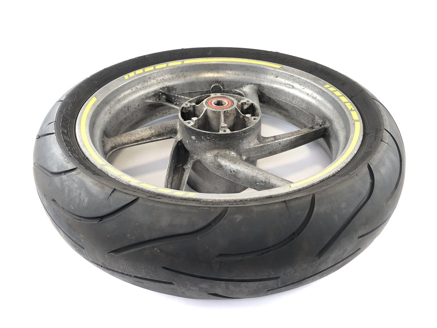 Cagiva Mito 125 EVO 8P [2000] - Hinters rim Rad 4.00 x 17 "