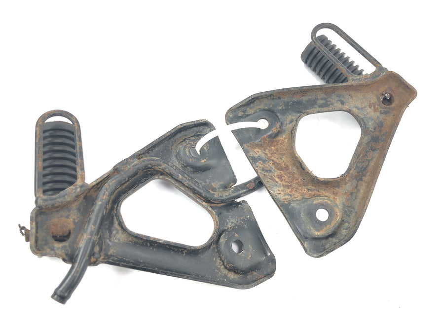 Honda XL 600 RM PD03 [1985] - Rear passenger footrests, foldable pair