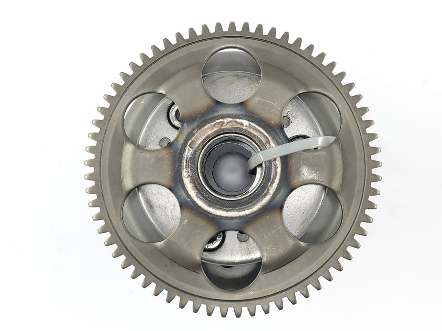 Kawasaki ZXR 400 ZX400L [1992] - Alternator rotor magnet wheel with starter freewheel