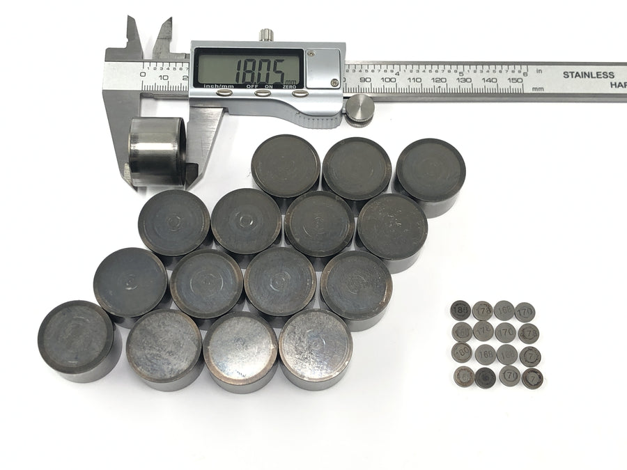 Suzuki GSF 1250 SA Bandit WVCH [2007] - Ventilstößel Tassenstößel Shims Ventilshim Satz