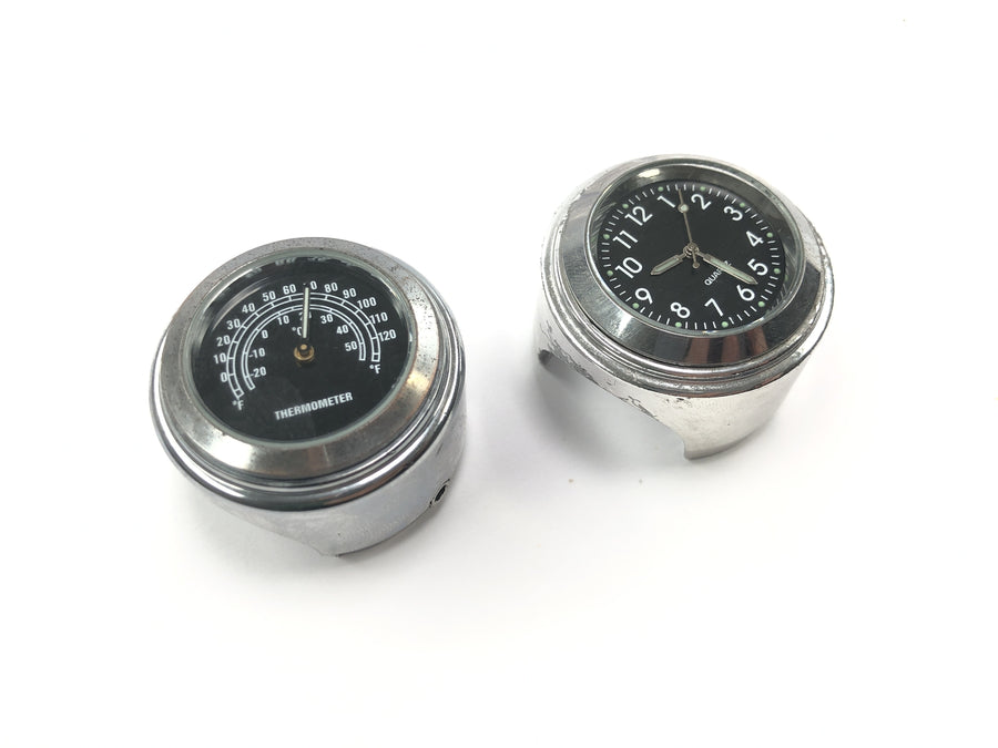 Suzuki Intruder VL 1500 AL [2000] - Horloge de guidon thermomètre horloge de cockpit