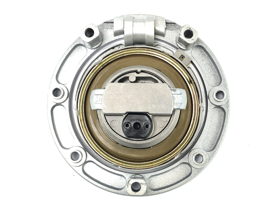 Honda NSR 125 JC22 [1998] - fork bridge at the top with ignition lock Tank cover lock set with key