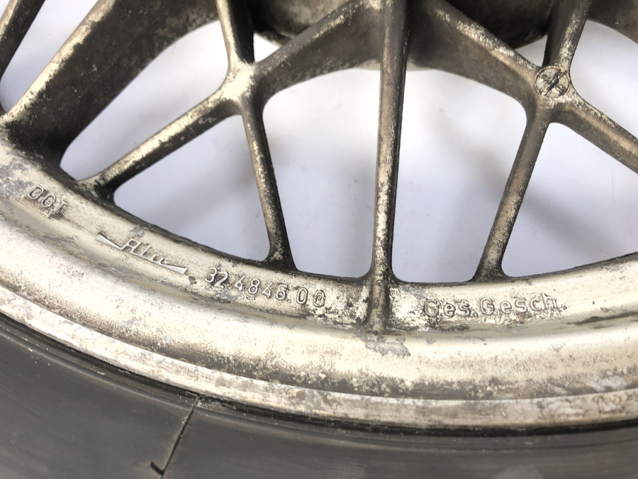 BMW R 100 RT 247 [1981] - Hinterard Rad Felge hinten mit Bremsscheibe