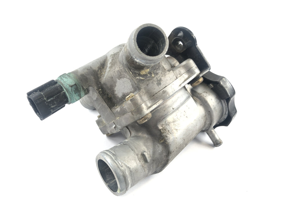 Kawasaki VN 1600 Mean Streak VNT60B [2005] - Kühlmittelstutzen mit Thermostat Kühlmittelthermostatgehäuse