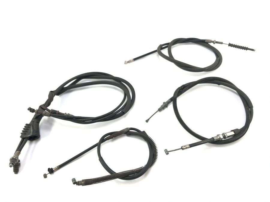Yamaha XT 500 1U6 [1981] - Bowdenzug Set Gaszug Dekompressionszug Kupplungszug Bremszug vorne