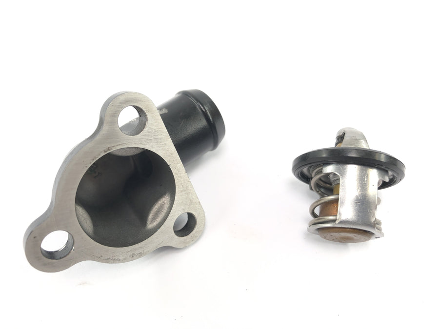 Kawasaki Ninja 125 BX125B [2024] - Thermostat de liquide de refroidissement du thermostat avec bride de liquide de refroidissement