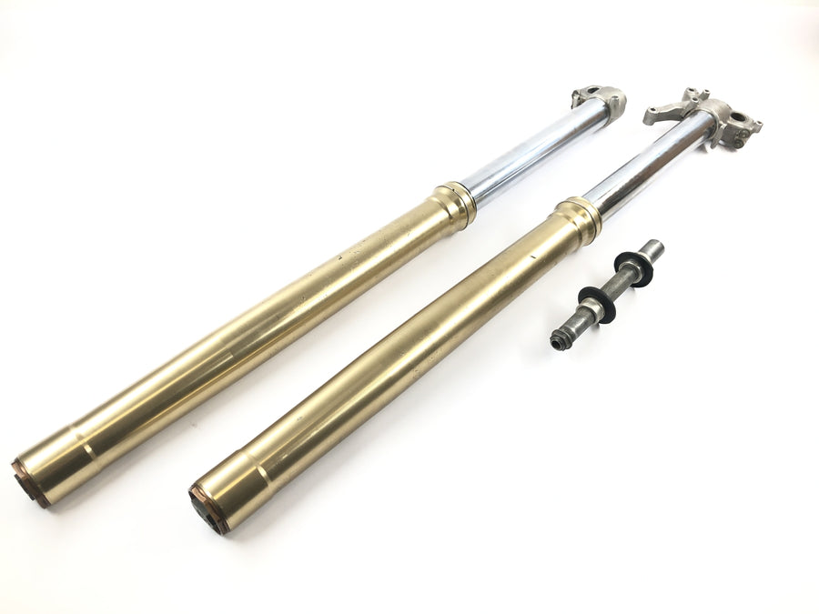 Suzuki RM Z 250 RJ41A [2007] - Gabel Telegabel Vordergabel 47 mm mit Achse