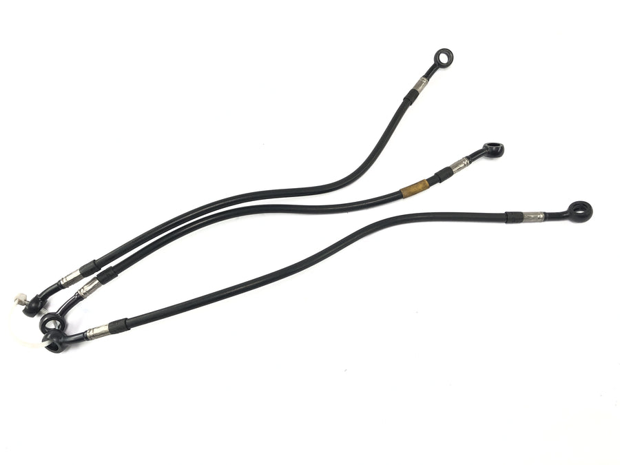 Kawasaki ZRX 1200 S ZRT20A [2002] - Bremsschlauch Bremsleitung Kit vorne 3-teilig Stahlflex