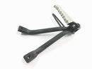 Yamaha WR 125 X DE07 [2010] - Pillion footrest, rear left passenger footrest with bracket-1