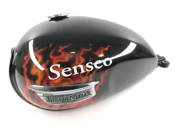 Triumph Bonneville T100 986MF [2012] - Réservoir de carburant réservoir d'essence avec bouchon de carburant