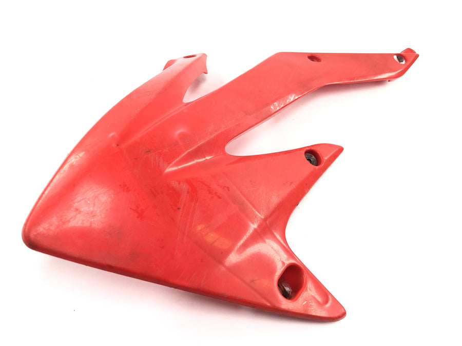 Honda CRF 450 R [2007] - Tankverkleidung links Verkleidung Seitenteil Kunststoff Rot