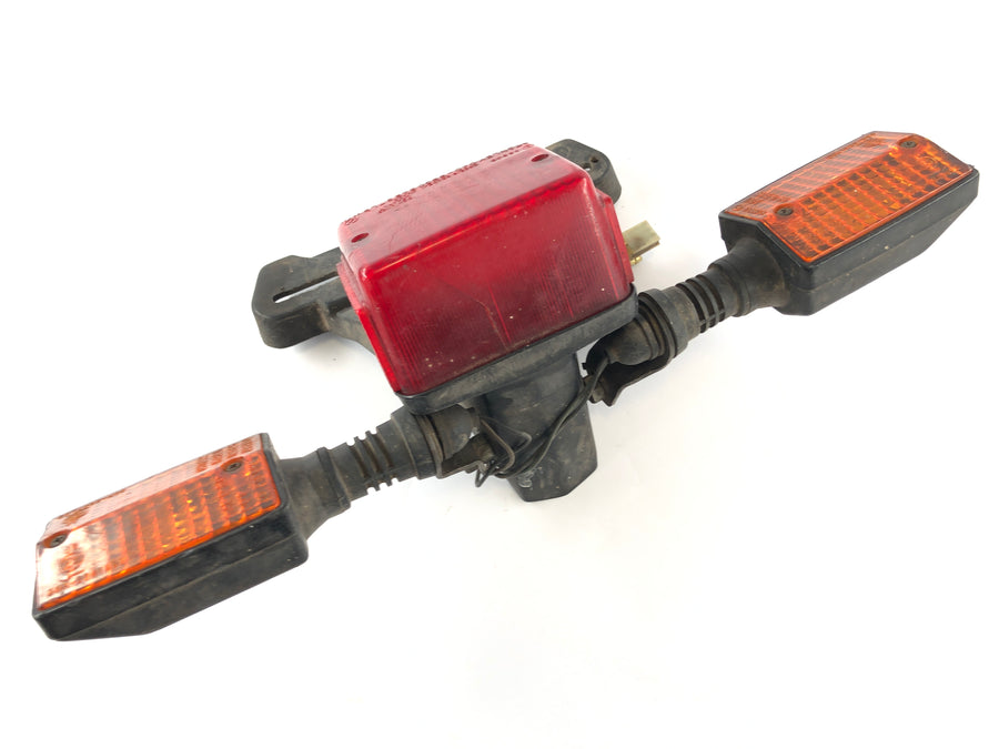 Yamaha XT 600 Z Tenere 34L [1985] - Kennzeichenhalter mit Blinker und Rücklicht