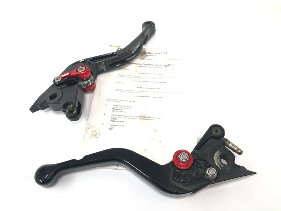 Aprilia RSV 1000 RP Mille [2001] - Brake lever clutch lever set V-Trec lever with ABE