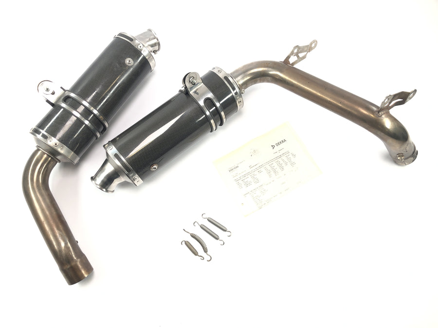 Ducati Monster S4R M4 [2004] - Auspuffanlage Endschalldämpfer Slip-On BOS Carbon