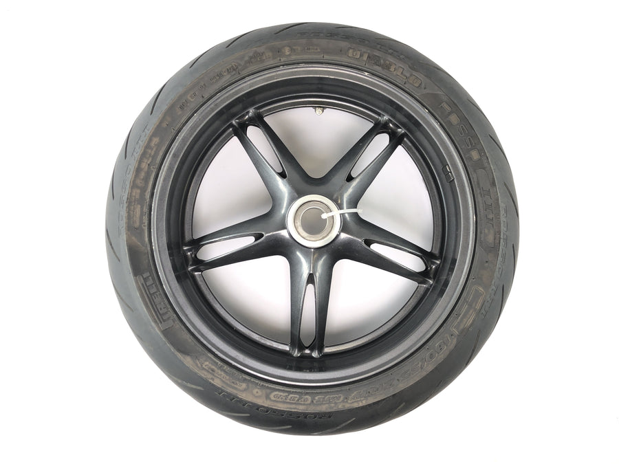 Triumph Speed Triple 1050 515NJ [2007] - rear wheel rim black 5-spoke aluminum 5.50 x 17"