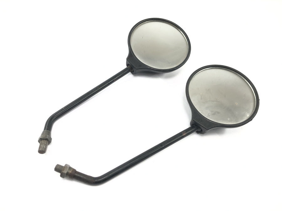 Sachs ZX 125 [1998] - Spiegel Rückspiegel Set Lenker Spiegelpaar rund schwarz