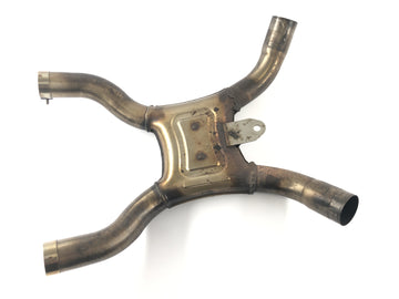 Moto Guzzi V11 Sport [1999] - Exhaust collector connecting pipe manifold piece - 0