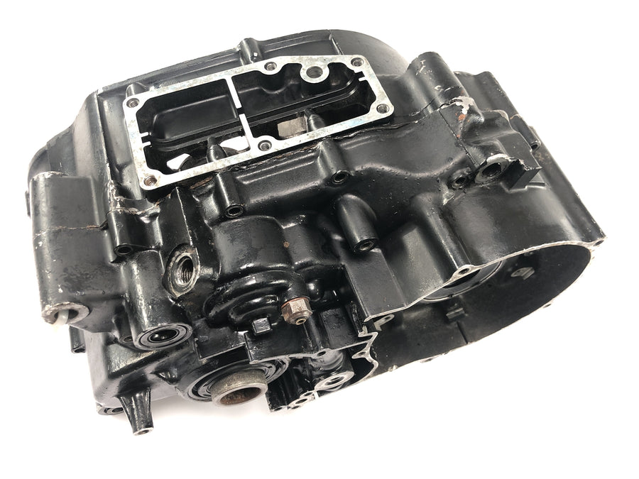 Yamaha XT 500 1U6 [1981] - Motorgehäuse Kurbelgehäuse Motorblock Motorgehäusehälften